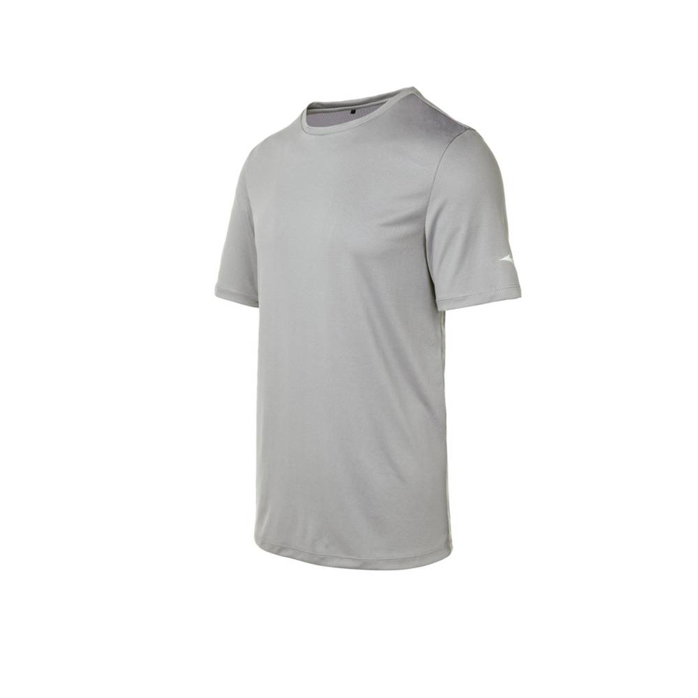 Camisetas Mizuno Hombre Gris Ofertas HFPU-31954